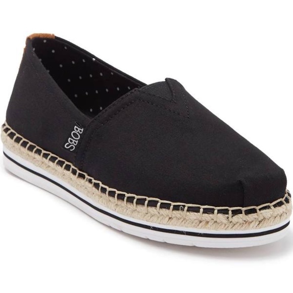 Bobs black espadrilles Clearance